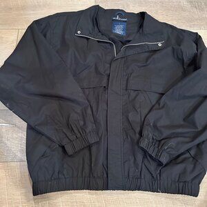 DEVON & JONES MENS BLACK JACKET COAT NWOT LARGE